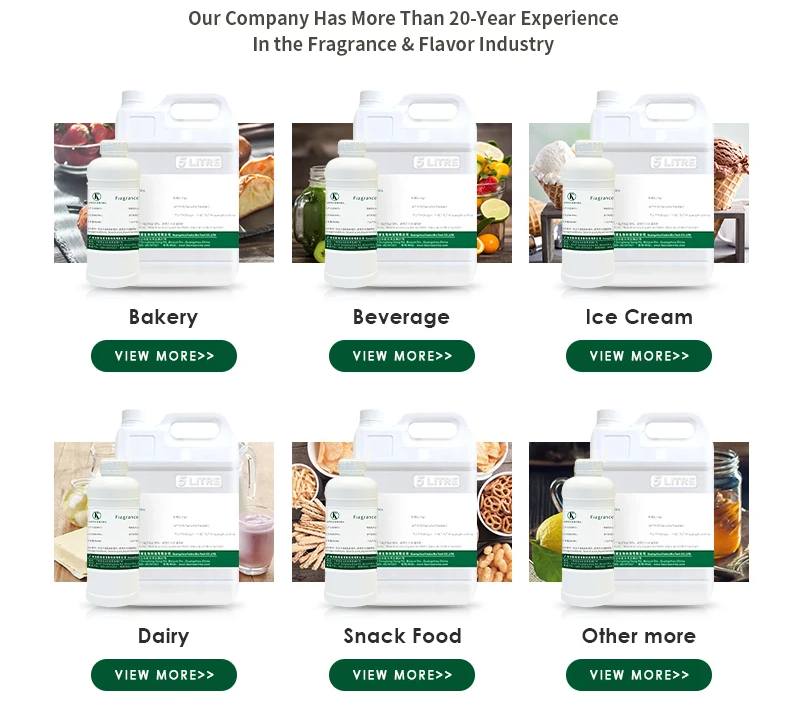 Sabores/Essência em pó e líquido em alimentos e produtos farmacêuticos