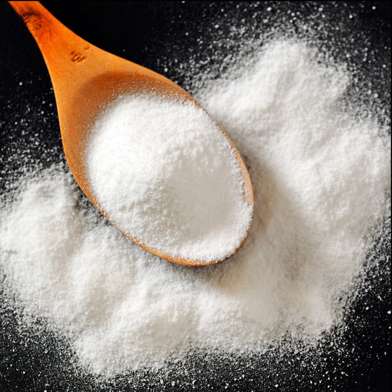 Bicarbonato de sódio inodoro de cristal branco no processamento de alimentos